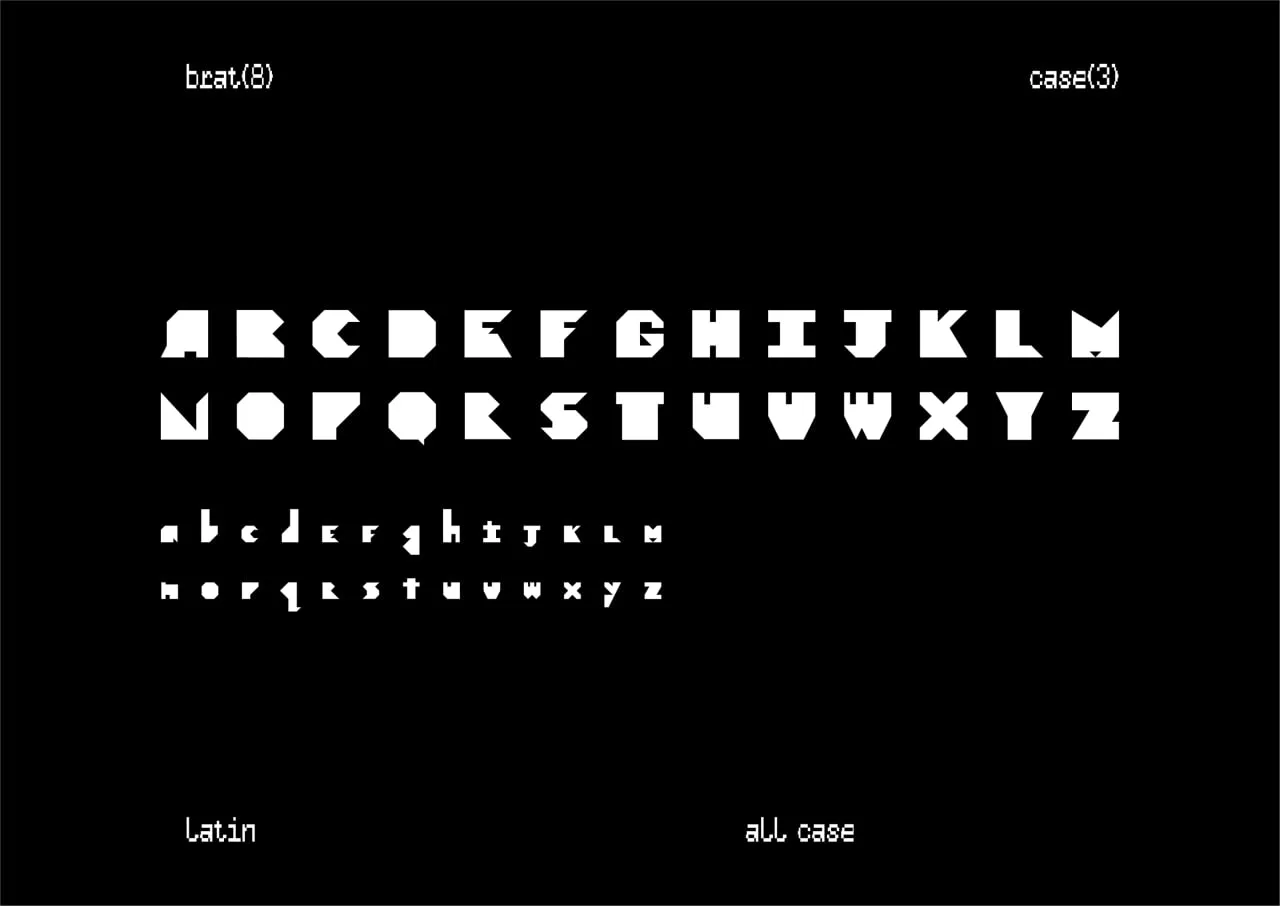 «BRAT» Font — 5